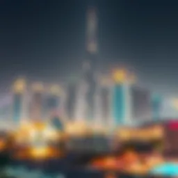 Luxurious skyline of Dubai showcasing high-end properties
