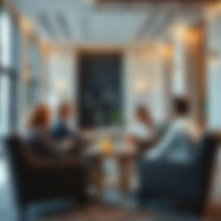 Landlord and Tenant Mediation Session A meeting between landlord and tenant at the center