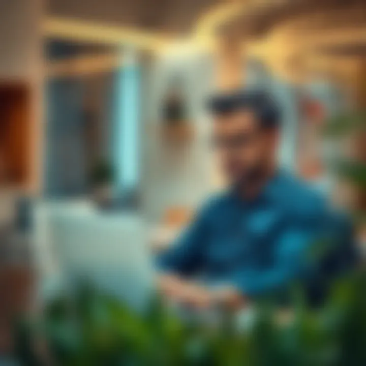 Planning Your Visa: Key Considerations for Travelers A traveler contemplating visa options with a laptop