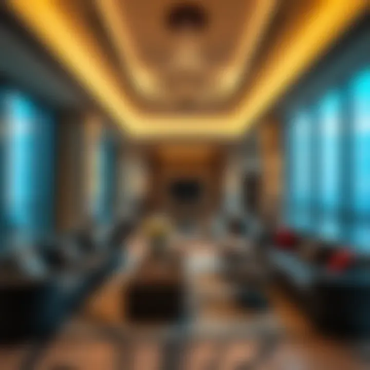 Luxurious interiors of a Victory Heights property