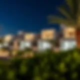 Stunning view of luxury villas in Victory Heights