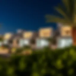 Stunning view of luxury villas in Victory Heights