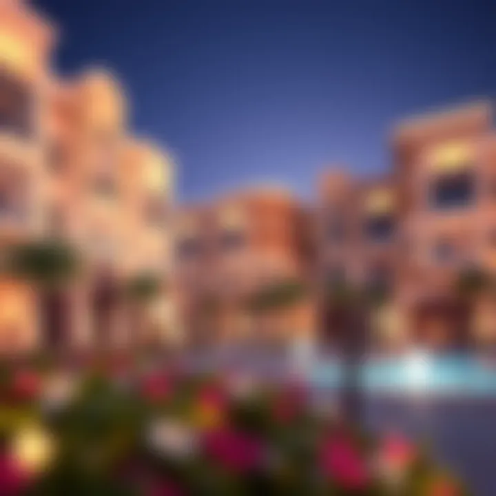 Residential Buildings in Wasl Village Modern residential buildings reflecting the vibrant lifestyle of Wasl Village